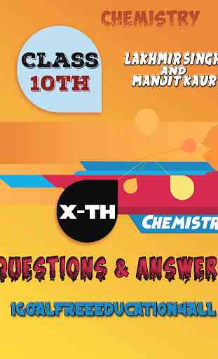 Chemistry class 10 Lakhmir Singh Solutions 1