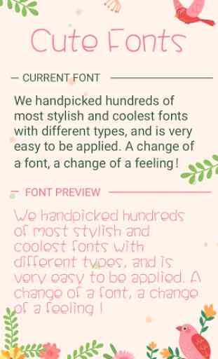 Cute Font for FlipFont , Cool Fonts Text Free 1