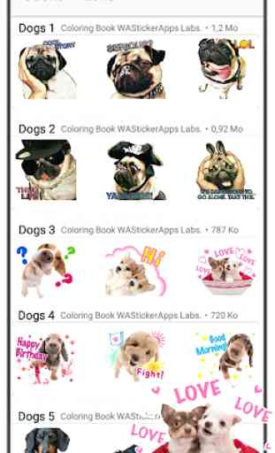 Dogs Stickers  4