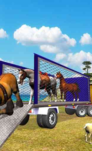 Fattoria Animale Trasporto Camion Guida Giochi 4
