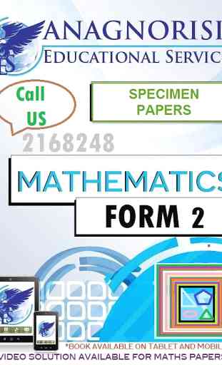 Form 2 Maths Specimen Papers 1