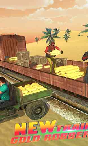Grand Gold Robbery Game: Train shooting Simulator 1