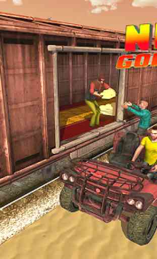 Grand Gold Robbery Game: Train shooting Simulator 2
