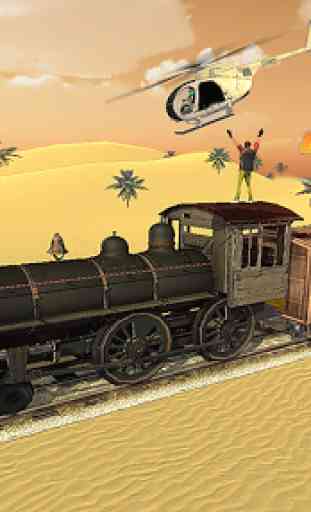 Grand Gold Robbery Game: Train shooting Simulator 4