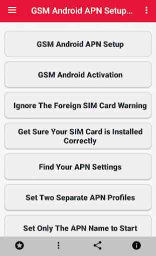 GSM Android APN Setup 3