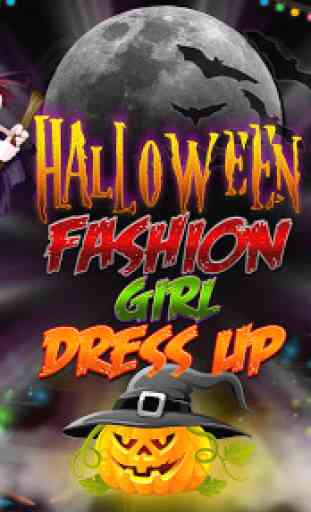 Halloween Fashion Girl Dress Up: Giochi di Hallowe 1