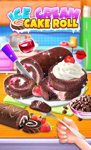 Ice Cream Cake Roll Maker - Super Sweet Desserts 4