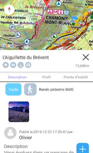 IGNrando' – topo maps for hiking in France 2