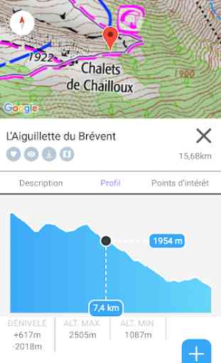 IGNrando' – topo maps for hiking in France 3