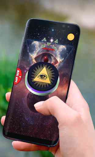 illuminati Button (XFiles) 1