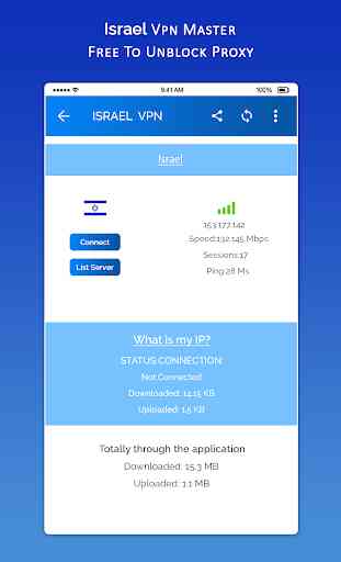 Israel VPN MASTER - Free To Unblock Proxy 2