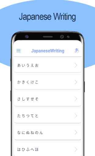 Japanese Alphabet Writing - Awabe 1
