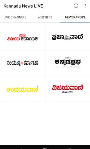 Kannada LIVE News & Newspapers 2