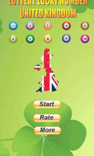 Lottery Lucky Number UK 1