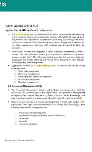 Management Information System(MIS) 4