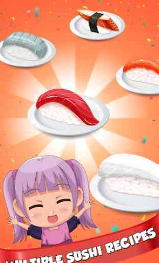 Mania del ristorante di sushi: gioco di cottura 2