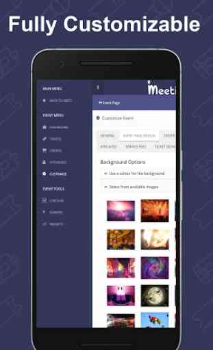 Meeti. Schedule events and sell tickets 4