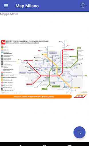 Metro Map Milano 3
