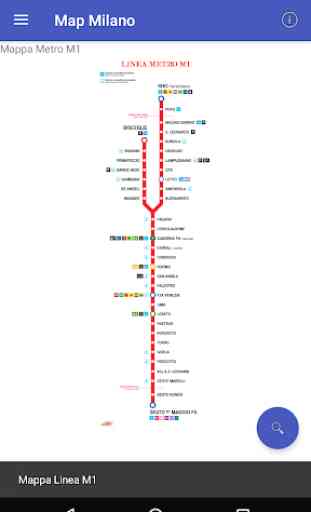 Metro Map Milano 4