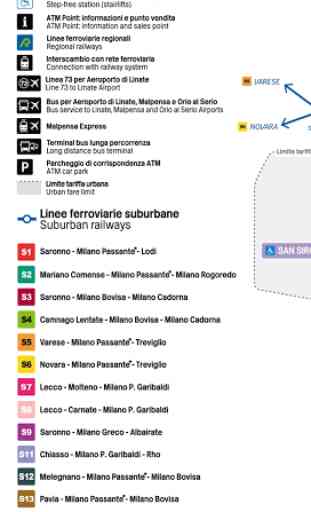 Milan Metro Map (Offline) 3