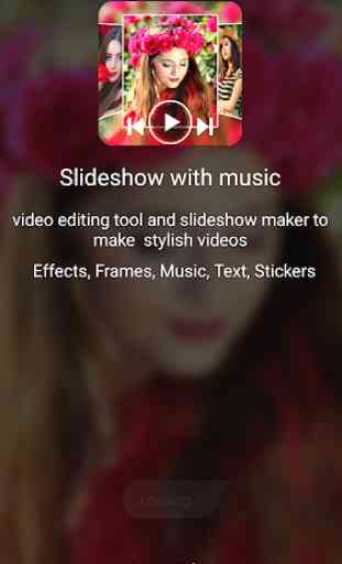Musica Video Maker - Foto video Maker 1