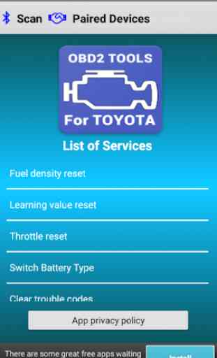 OBD2 Tools for Toyota 1
