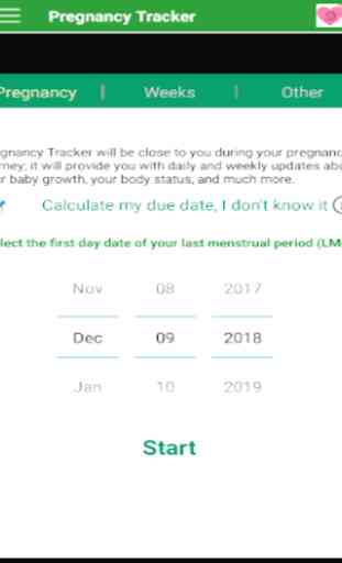 Pregnancy Tracker week by week-due date calculator 2