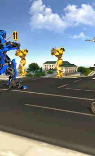 Quad Bike Stunt Racing - Robot transformer 4