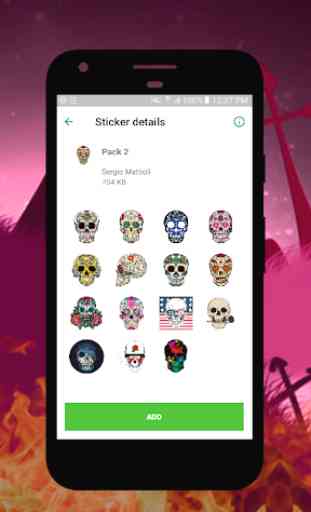 ☠️ Skull Stickers For WhatsApp (WAStickerApps) ☠️ 3