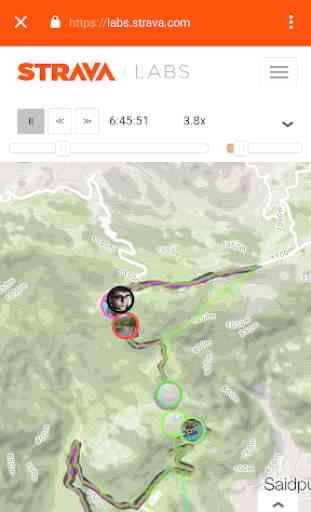 Strava Flyby Viewer - Running & Cycling 1