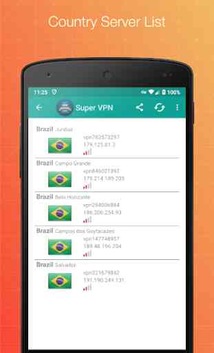 VPN Super Free | schermo proxy con ultravpn 4