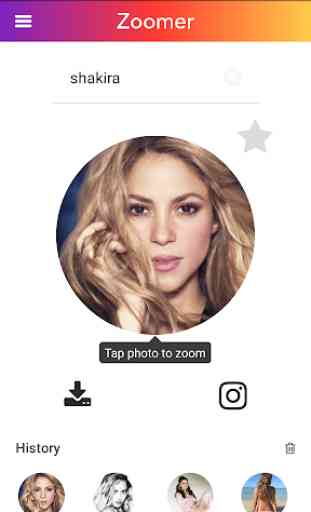 Zoomer - Instagram big profile pics in HD InstaDP 1