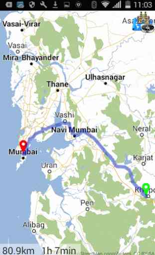 3D Mumbai: Maps + GPS 3