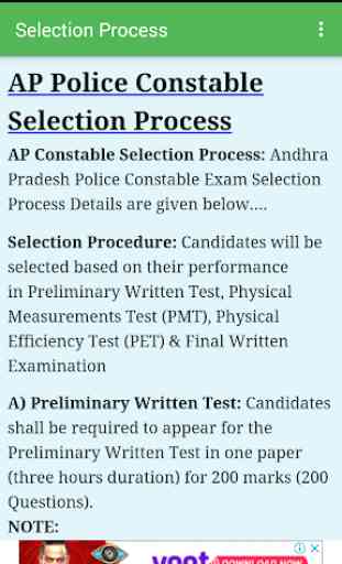AP Police Constable Exam (Andhra Pradesh) 3