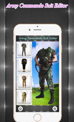Army Commando Suit Editor 2