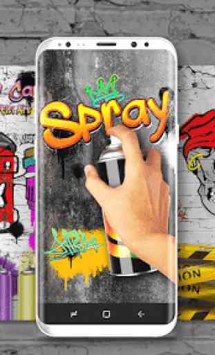 Arte dei Graffiti - Vernice Spray App 1
