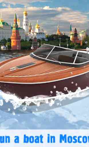 Barca di guida 3D Mosca 1