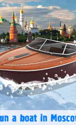 Barca di guida 3D Mosca 4