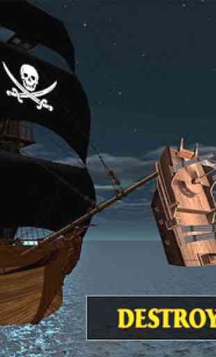 Caraibi mare fuorilegge pirate nave battaglia 3D 4