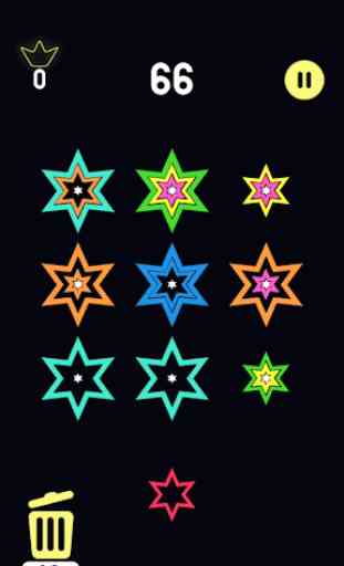 Color Stars - Color Rings, Color Puzzle 1