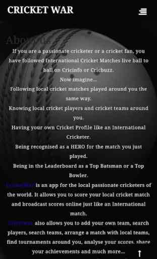 Cricket War 4