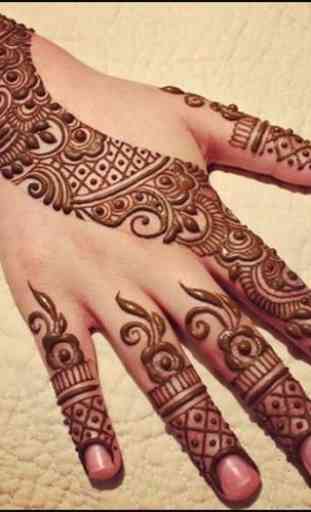 Facile Henna Mehndi Design 1
