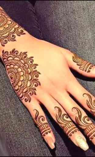 Facile Henna Mehndi Design 3