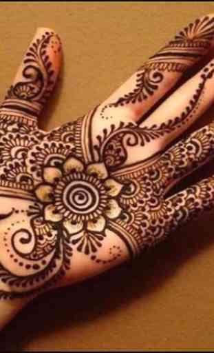 Facile Henna Mehndi Design 4