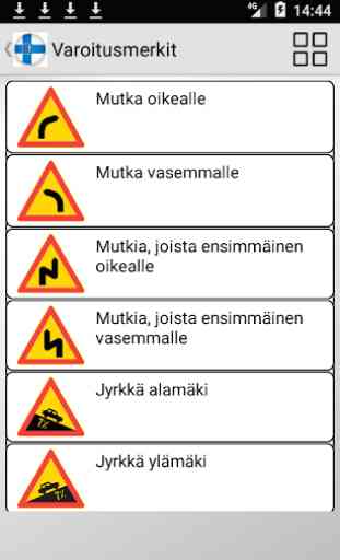 Finlandia segnali stradali 2