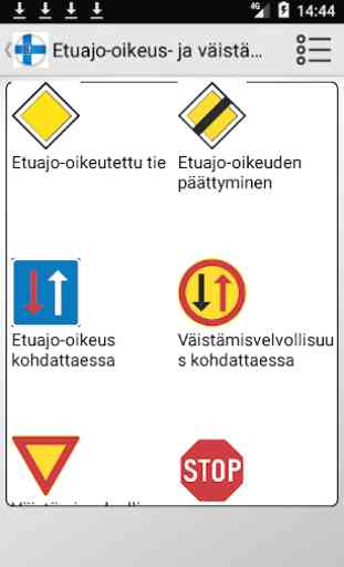 Finlandia segnali stradali 3