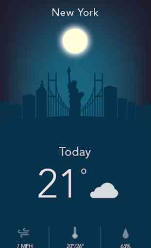 Free Live Weather on Screen 2