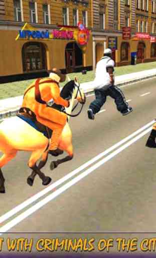 gangster di cavalli contro la polizia cittadina 1