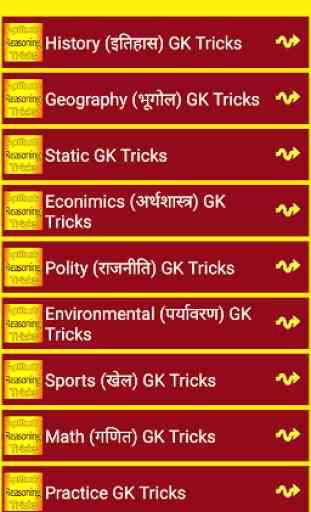 Hindi GK Tricks 2019 1