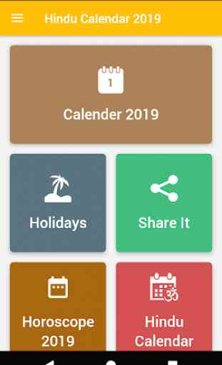 Hindu Calendar 2020 2